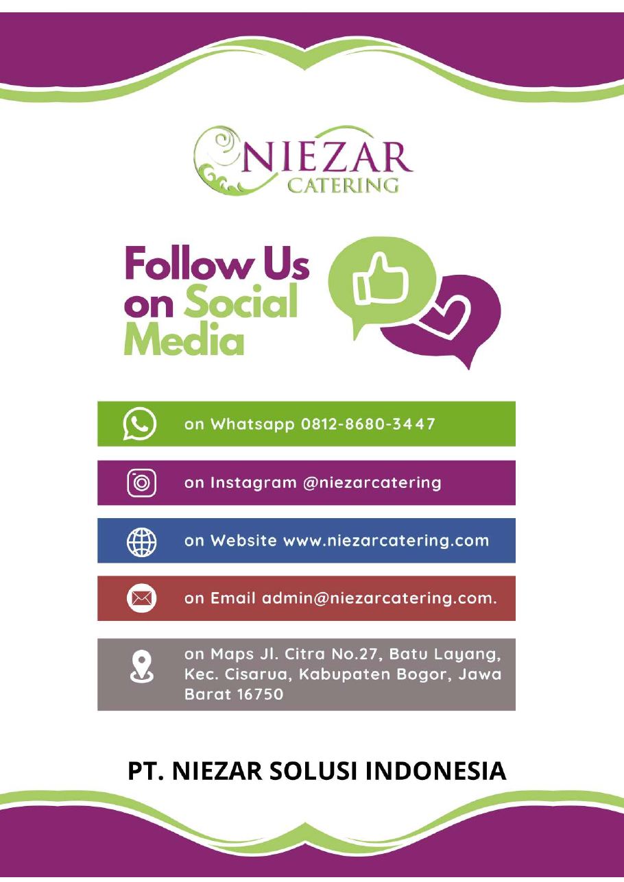 Kontak Niezar Catering